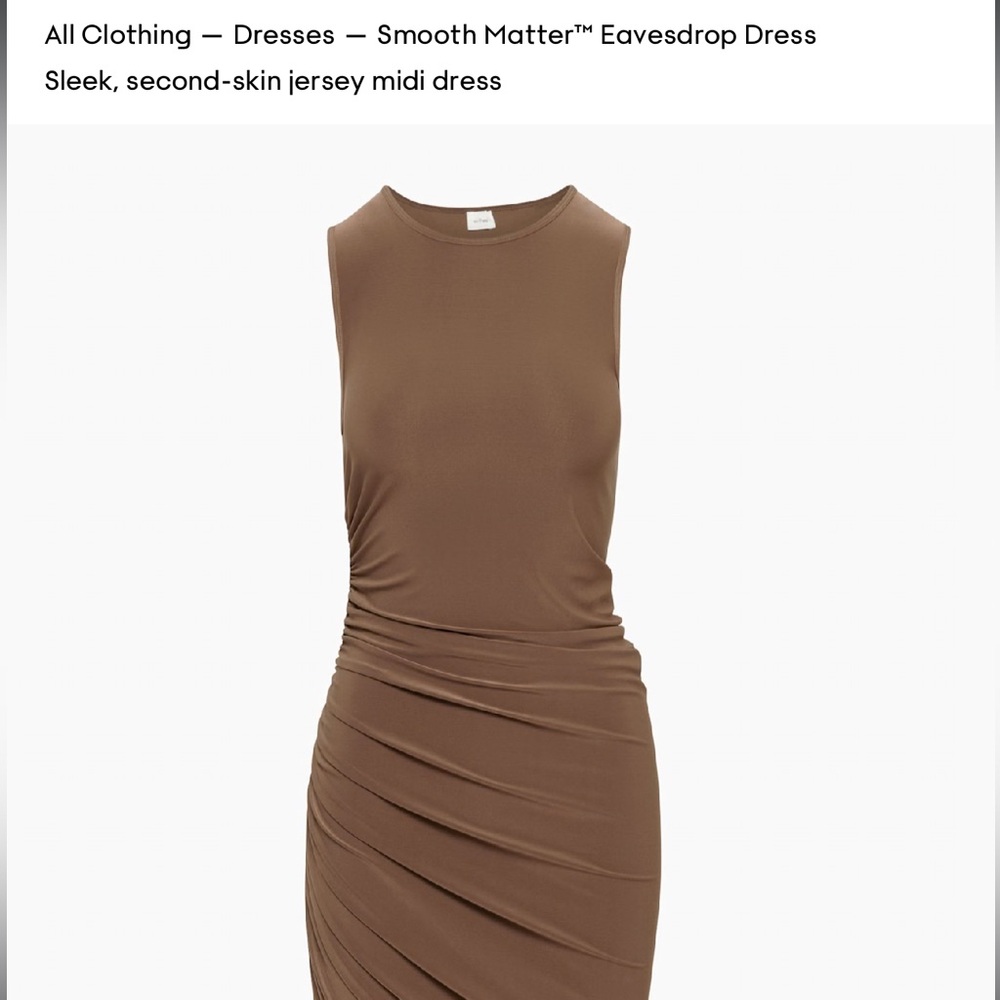 Wilfred Aritzia Smooth Matter™ Eavesdrop Dress